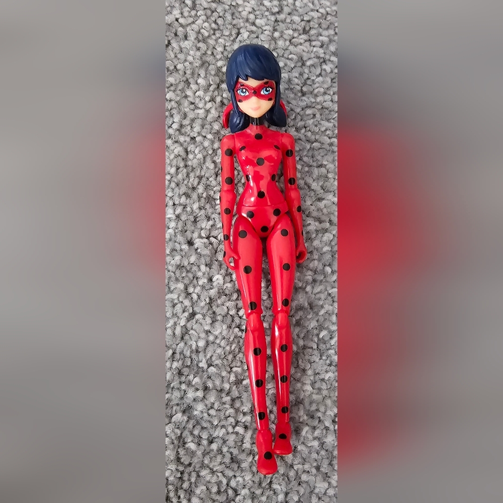 Ladybug Action Figure - Red and Black